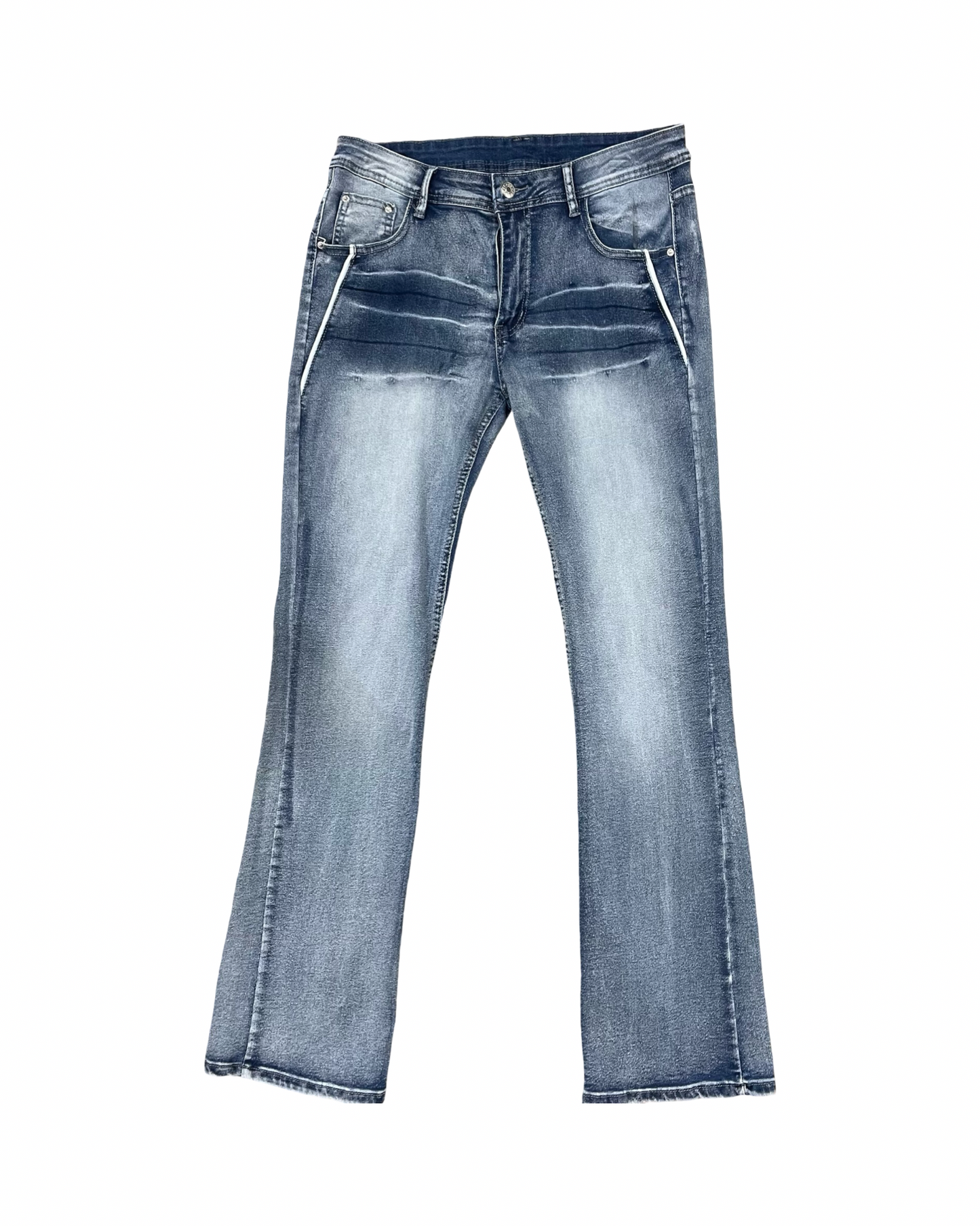 Jeans Boot Cut By Clothes Mentor In Blue Denim, Size:M