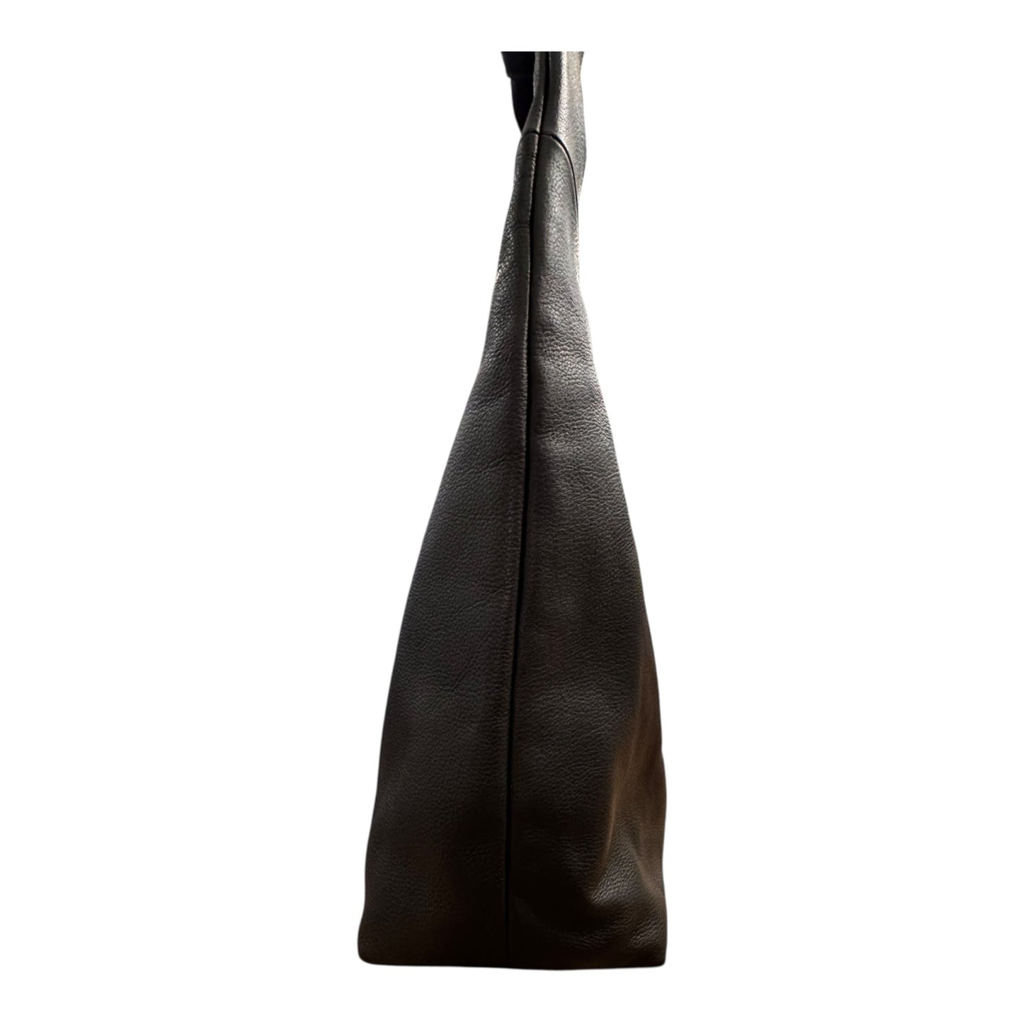 Handbag Leather By Vince Camuto In Black, Size:Large