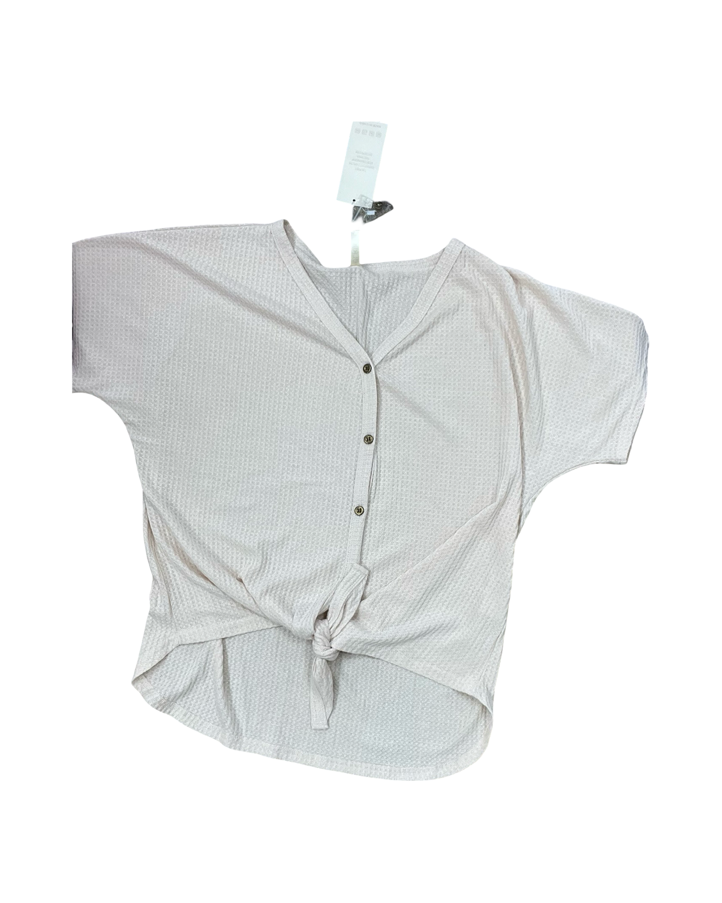 Top Ss By Clothes Mentor In Beige, Size:1X
