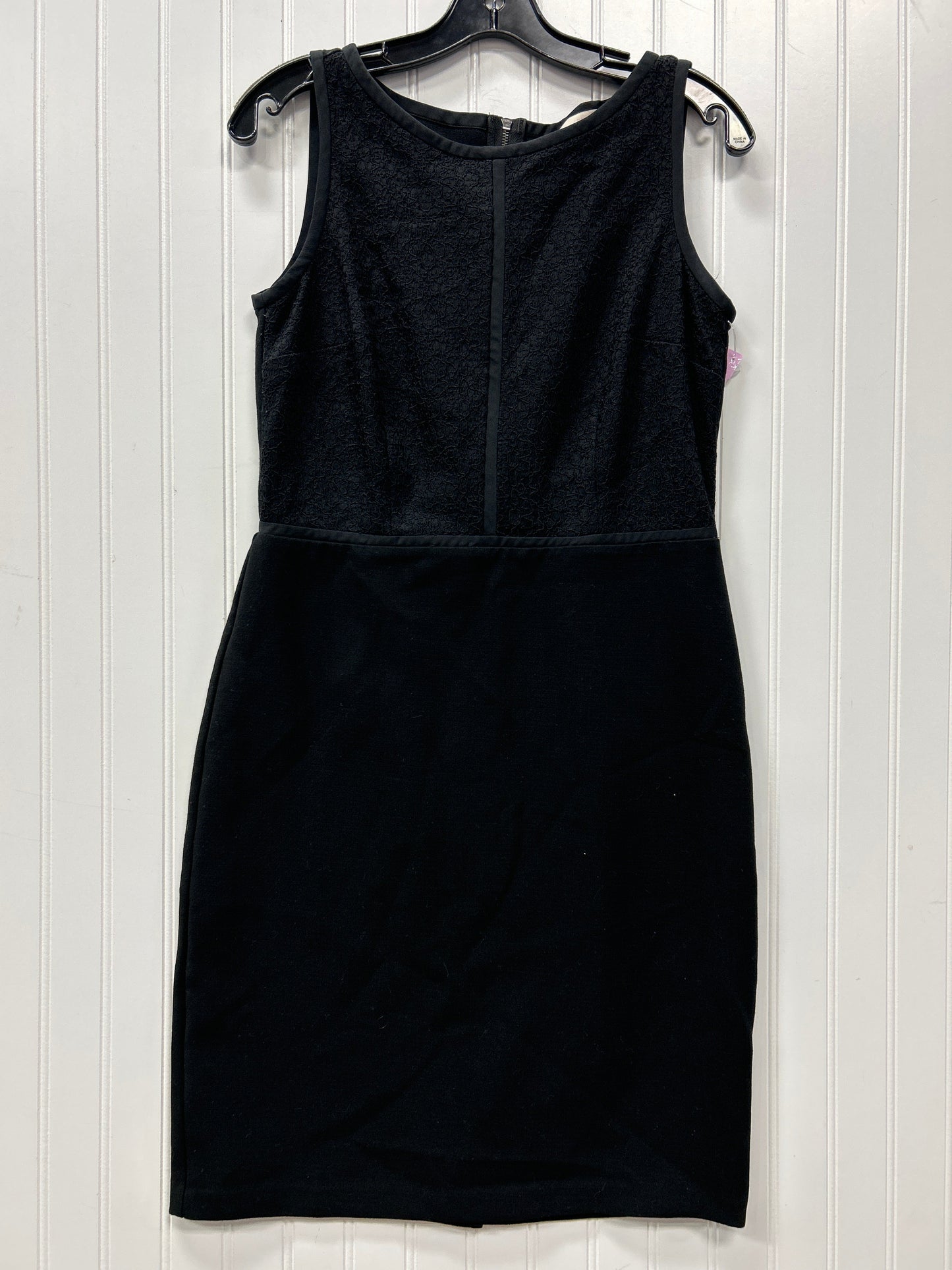 Dress Work By Loft In Black, Size:4