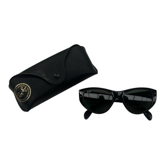 Sunglasses Designer By Ray Ban In Black