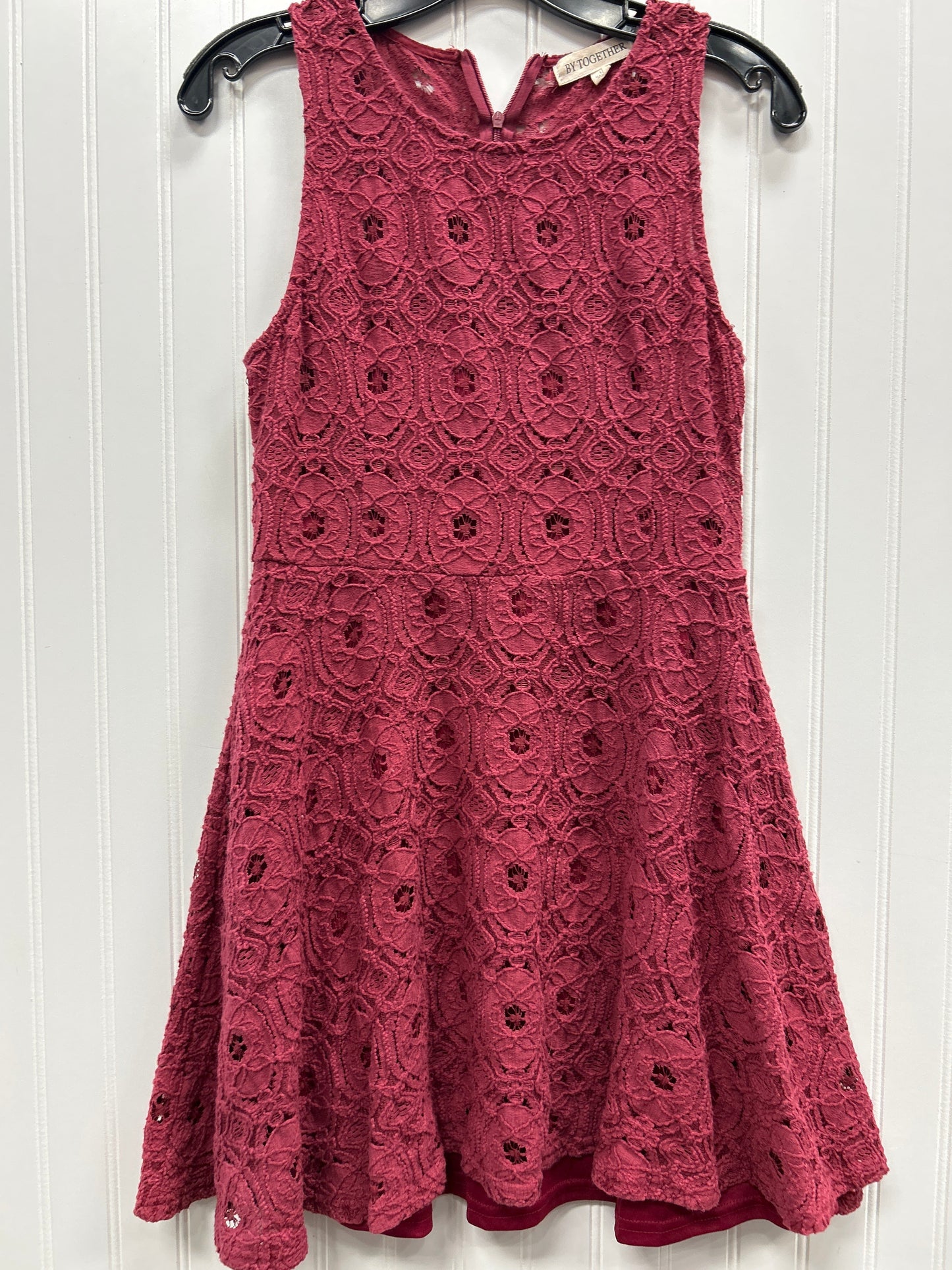 Dress Casual Short By By Together In Red, Size:L