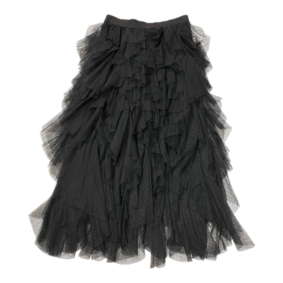 Skirt Maxi By Anthropologie In Black, Size:Xs