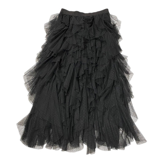 Skirt Maxi By Anthropologie In Black, Size:Xs
