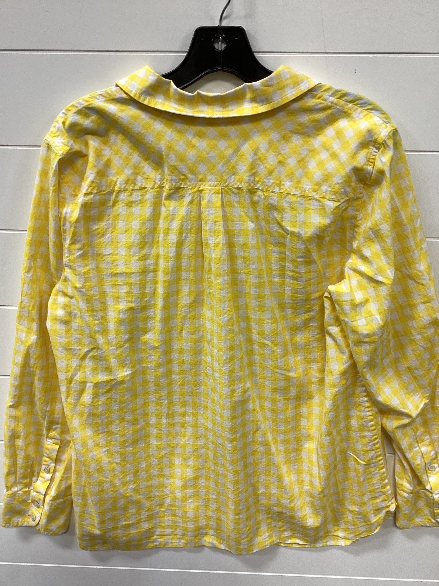 Top Ls By Talbots In Yellow, Size:L