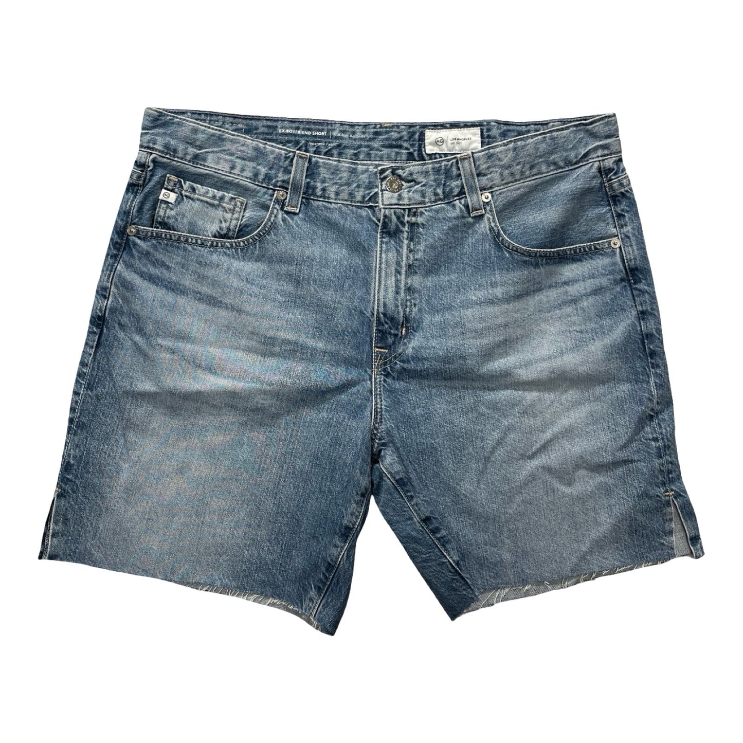 Shorts By Ag Jeans In Blue Denim, Size:14