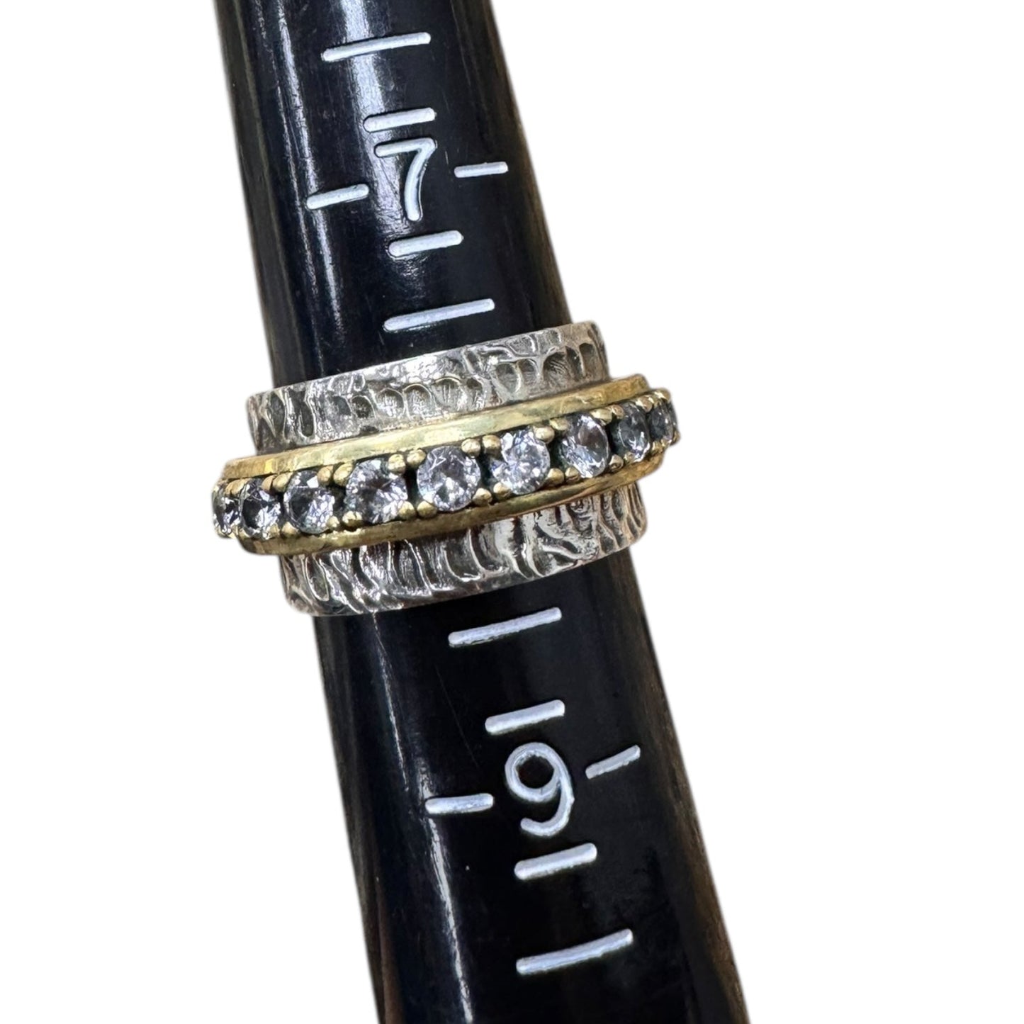 Ring Statement 925 By Cmc In Silver, Size:8