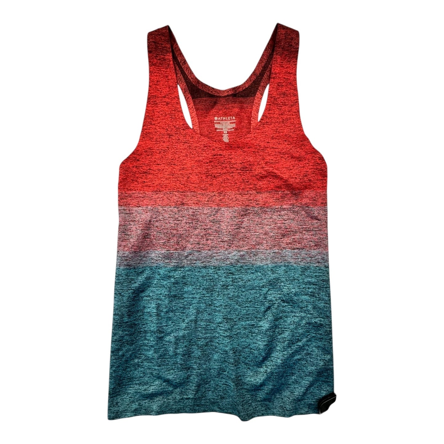 Athletic Tank Top By Athleta In Multi, Size:Xs