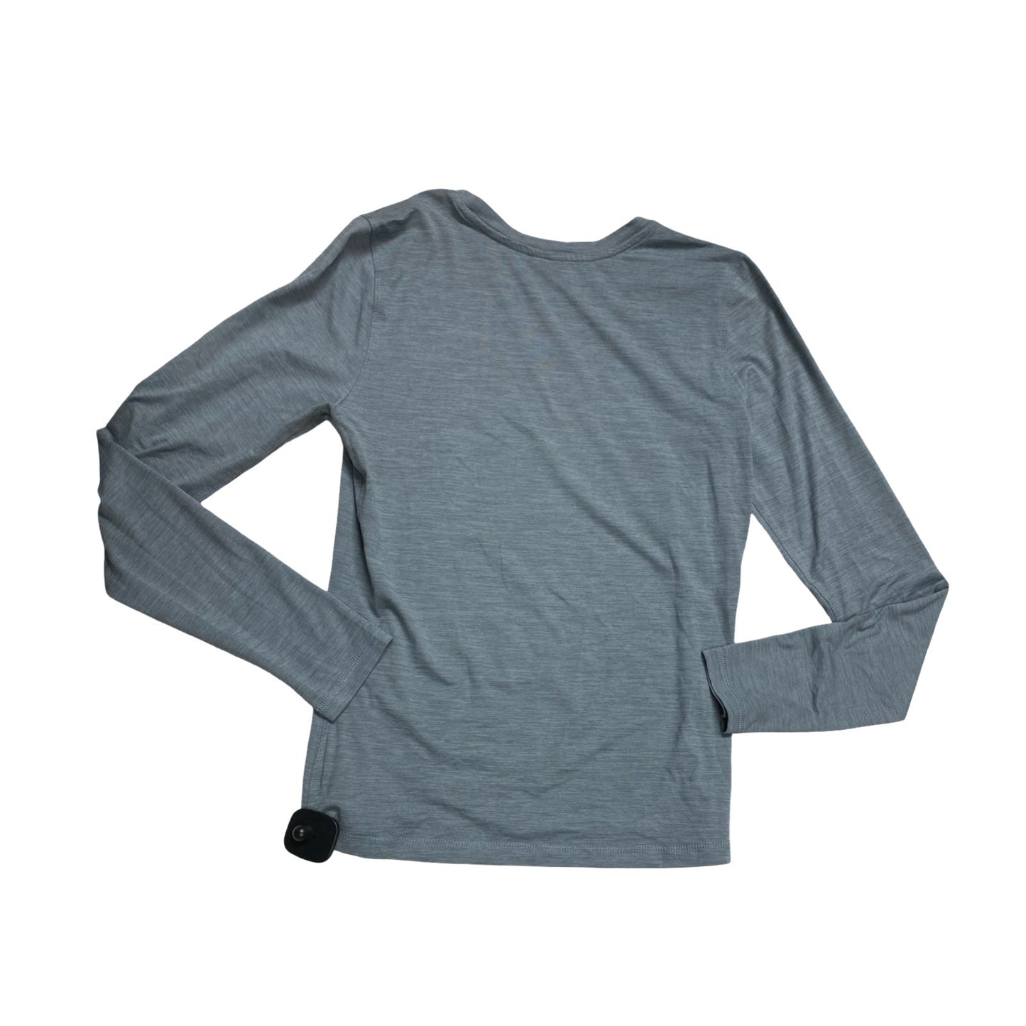 Athletic Top Ls Collar By Vuori In Grey, Size:M