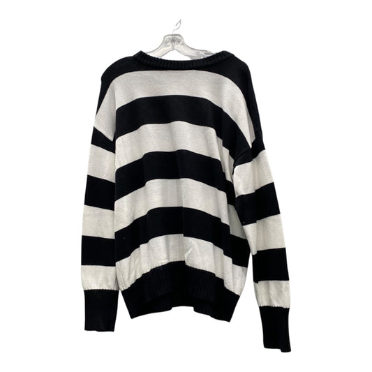 Sweater By Ana In Black & White, Size:Xl
