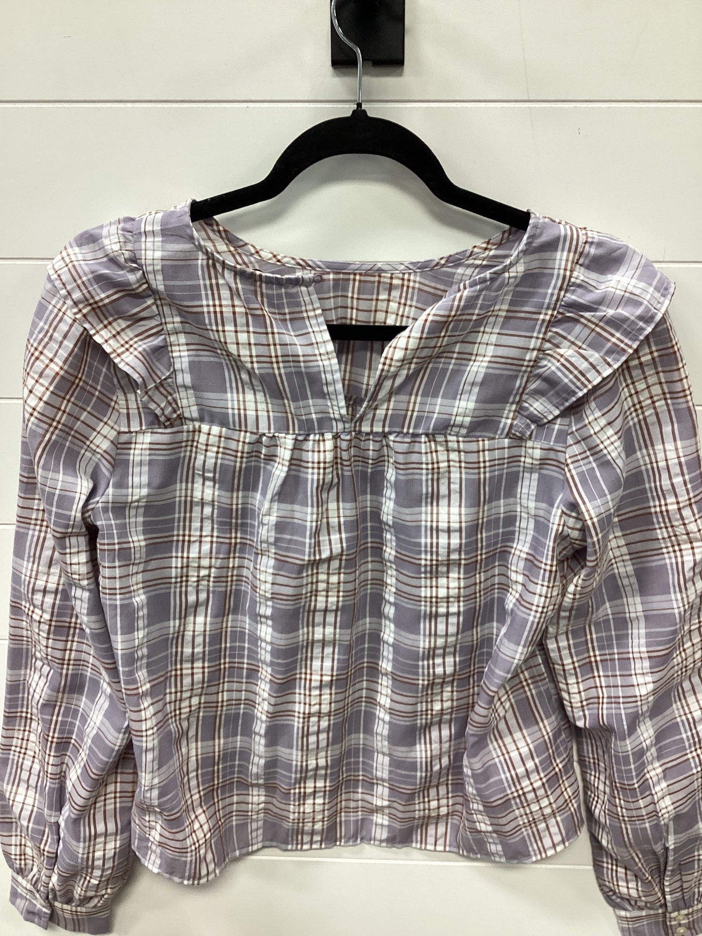 Top Ls By Loft In Purple, Size:M