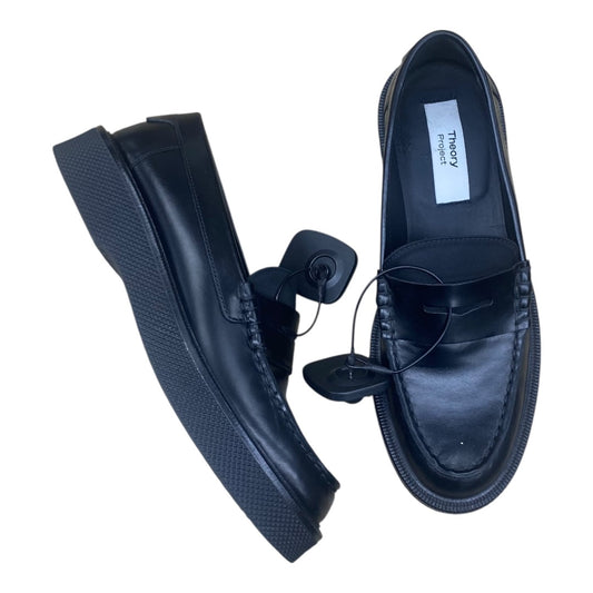 Shoes Designer By Theory In Black, Size:6