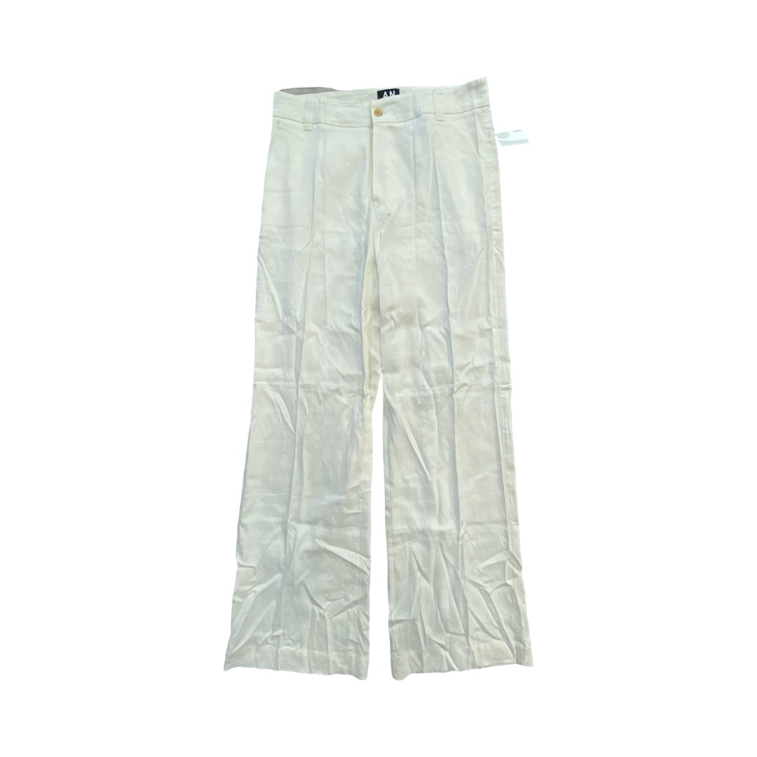 Pants Linen By ANR+ ALP N ROCK In White, Size:L