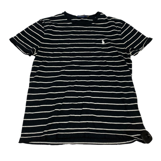Top Ss Basic By Polo Ralph Lauren In Black & White, Size:M