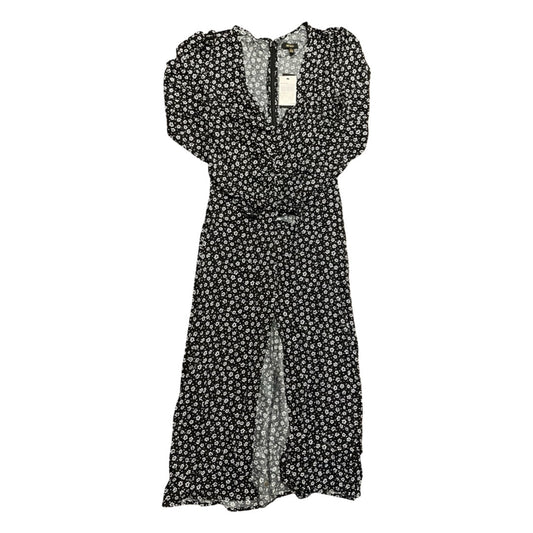Dress Casual Maxi By Afrm In Black & White, Size:S