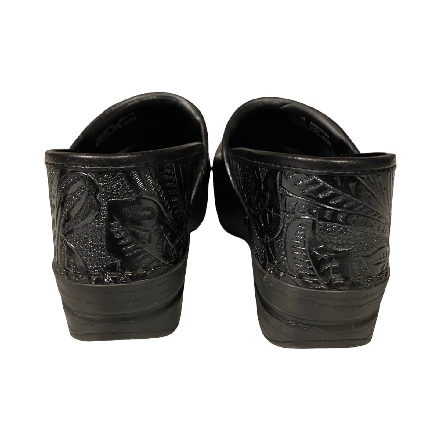 Shoes Heels Block By Dansko In Black, Size:7.5