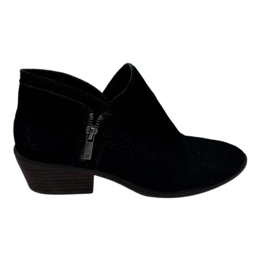 Boots Ankle Heels By Lucky Brand In Black, Size:7.5