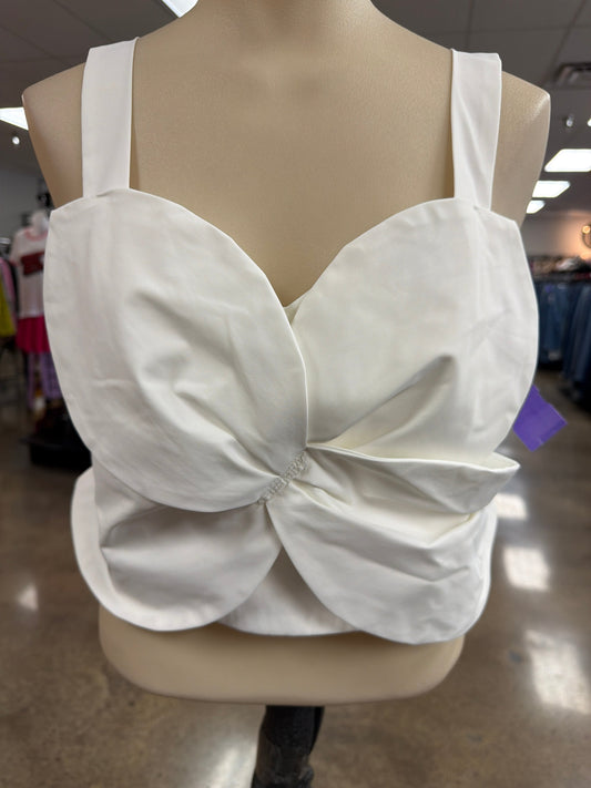Shorts Set By Chicme In White, Size:Xl