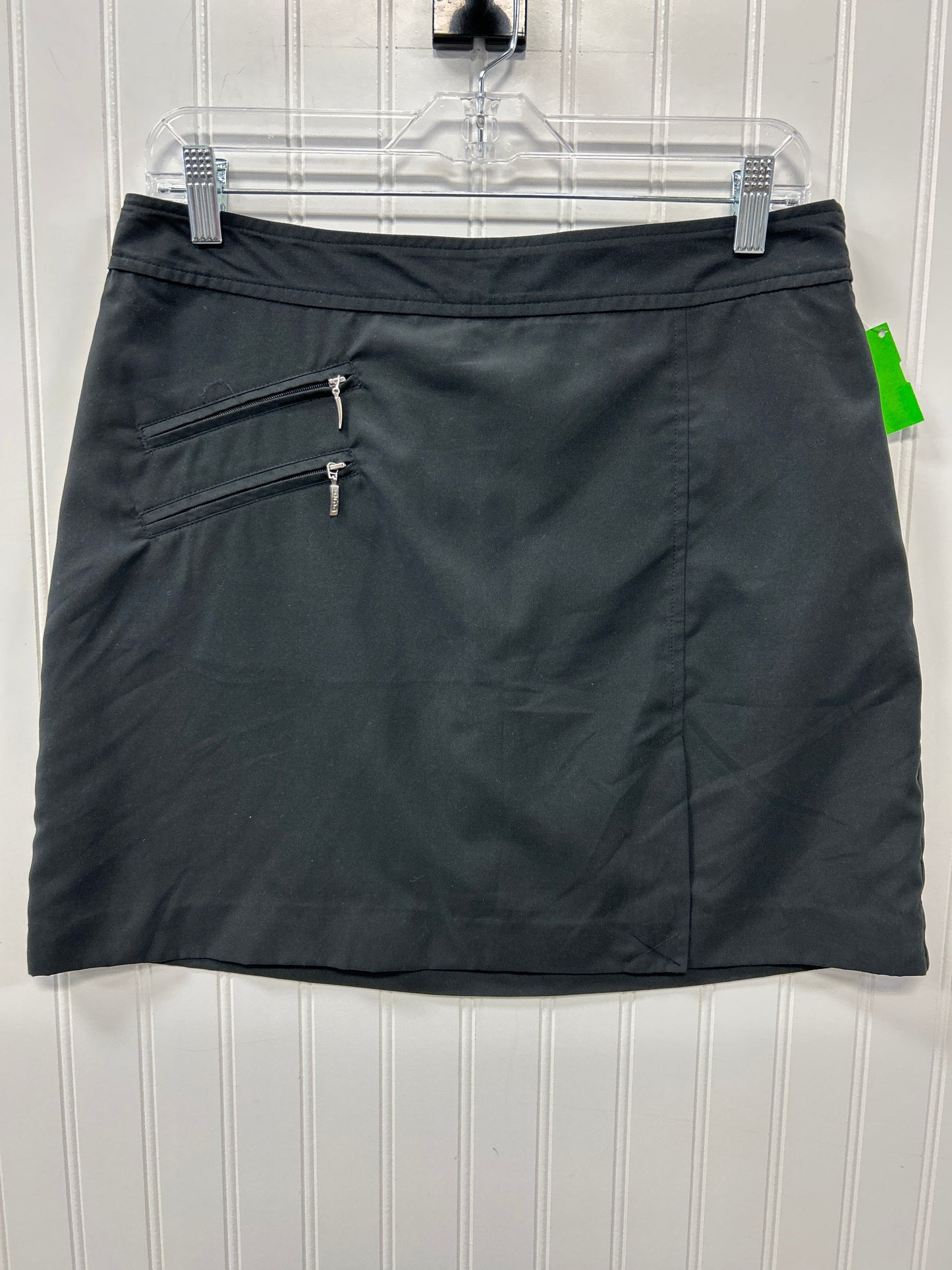 Athletic Skort By Izod In Black, Size:8