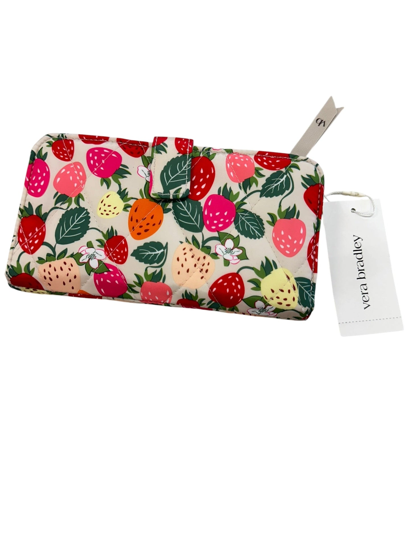 Wallet By Vera Bradley In Pink & Tan, Size:Medium