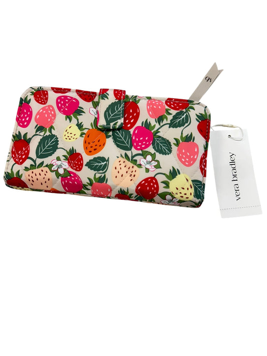 Wallet By Vera Bradley In Pink & Tan, Size:Medium