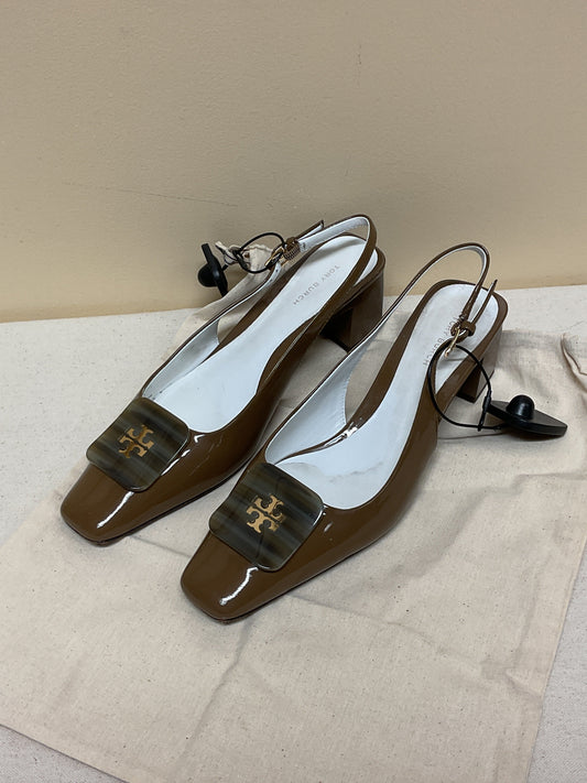Shoes Designer By Tory Burch In Brown, Size:7.5