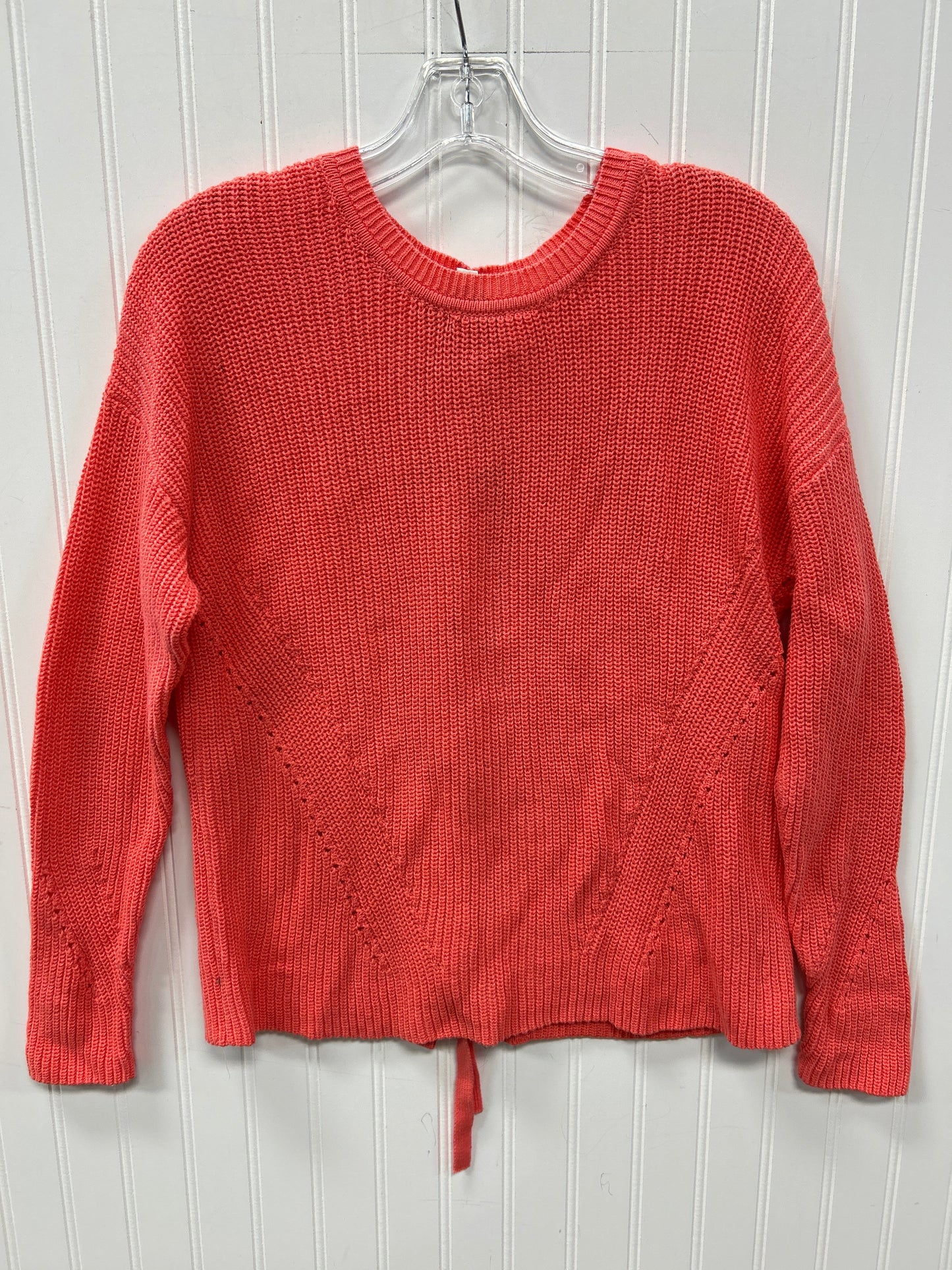 Sweater By Lucky Brand In Peach, Size:S