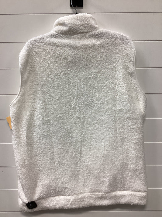 Vest Faux Fur & Sherpa By Cmc In White, Size:4X