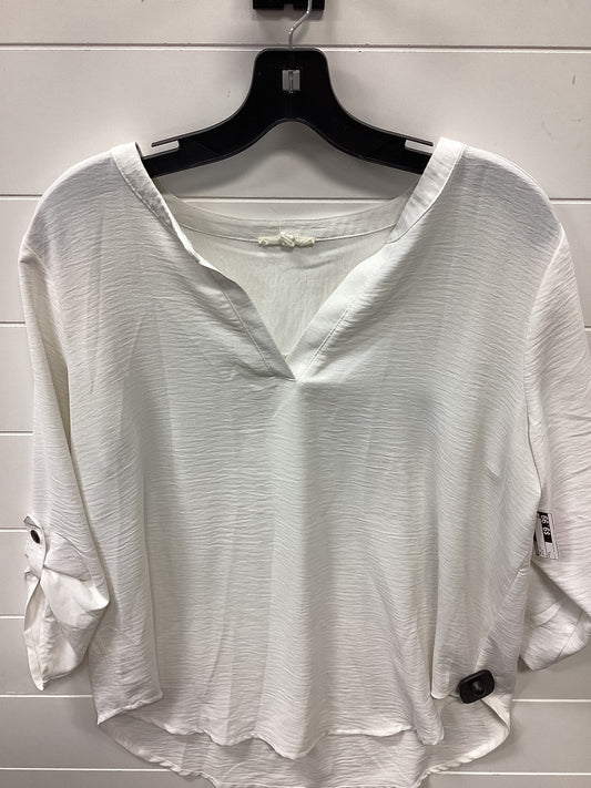Top Ls By Maurices In White, Size:L