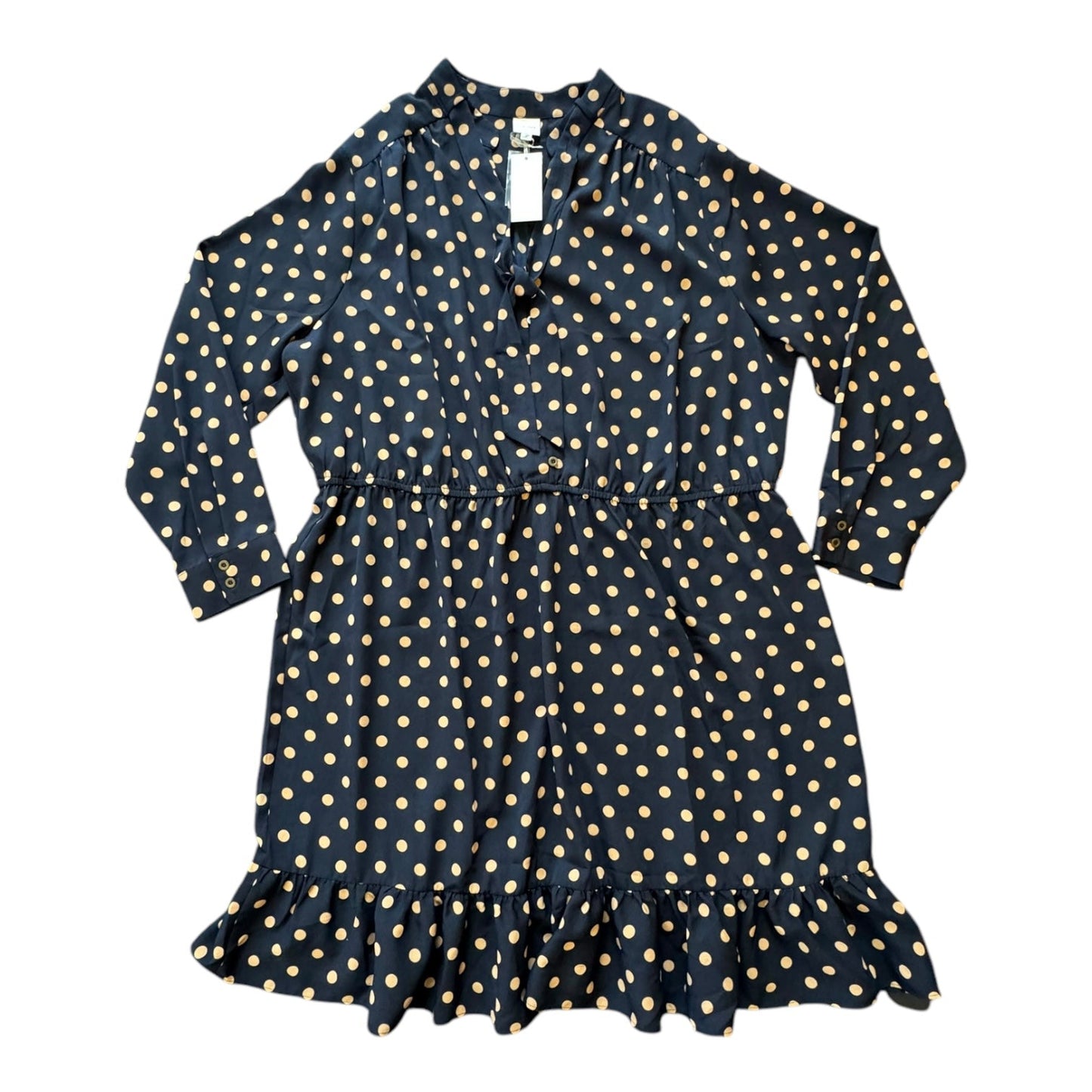 Dress Casual Maxi By Pleione In Polkadot Pattern, Size:2X