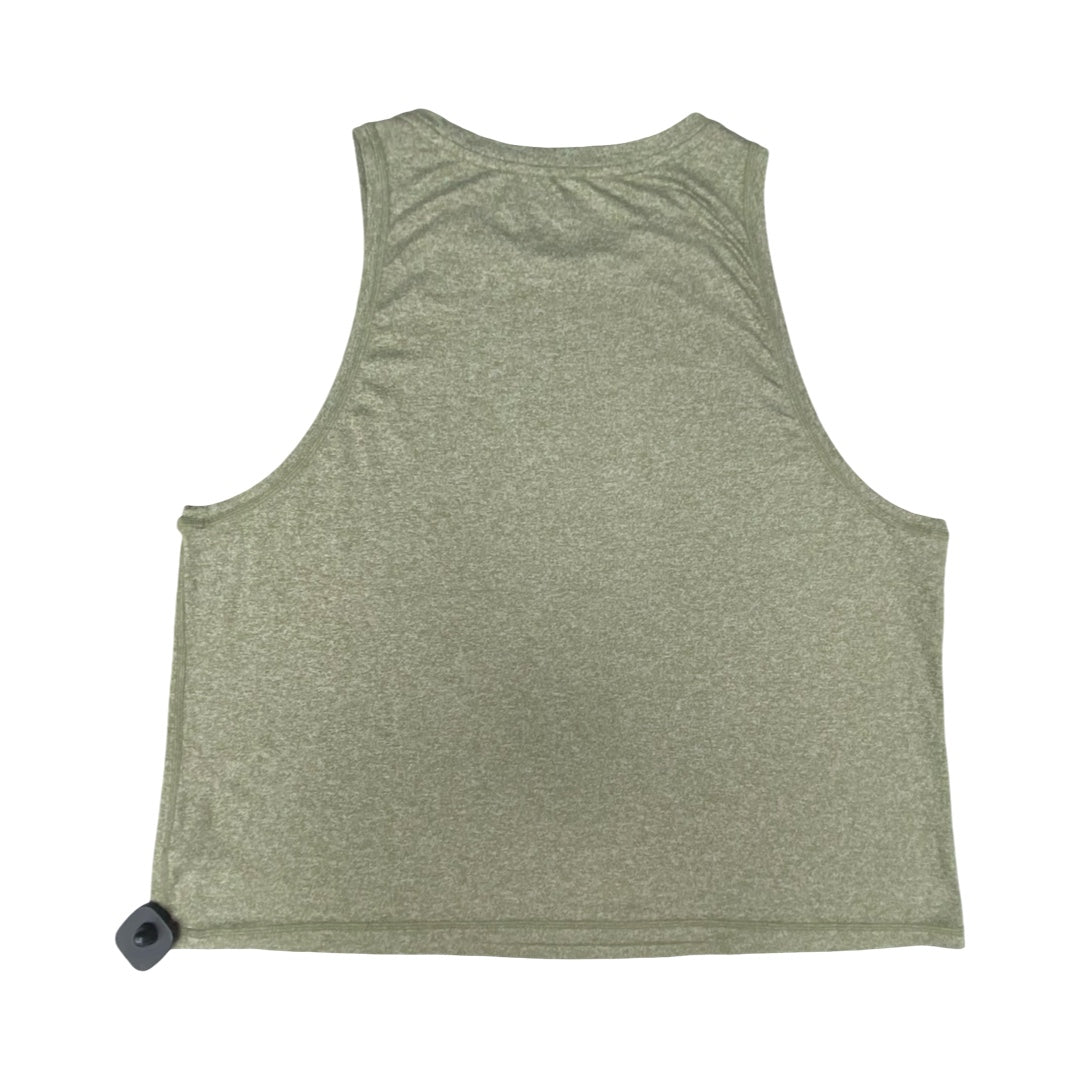 Athletic Tank Top By Athleta In Green, Size:Xl