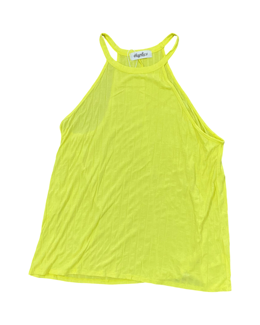Top Sleeveless By Haptics In Yellow, Size:L