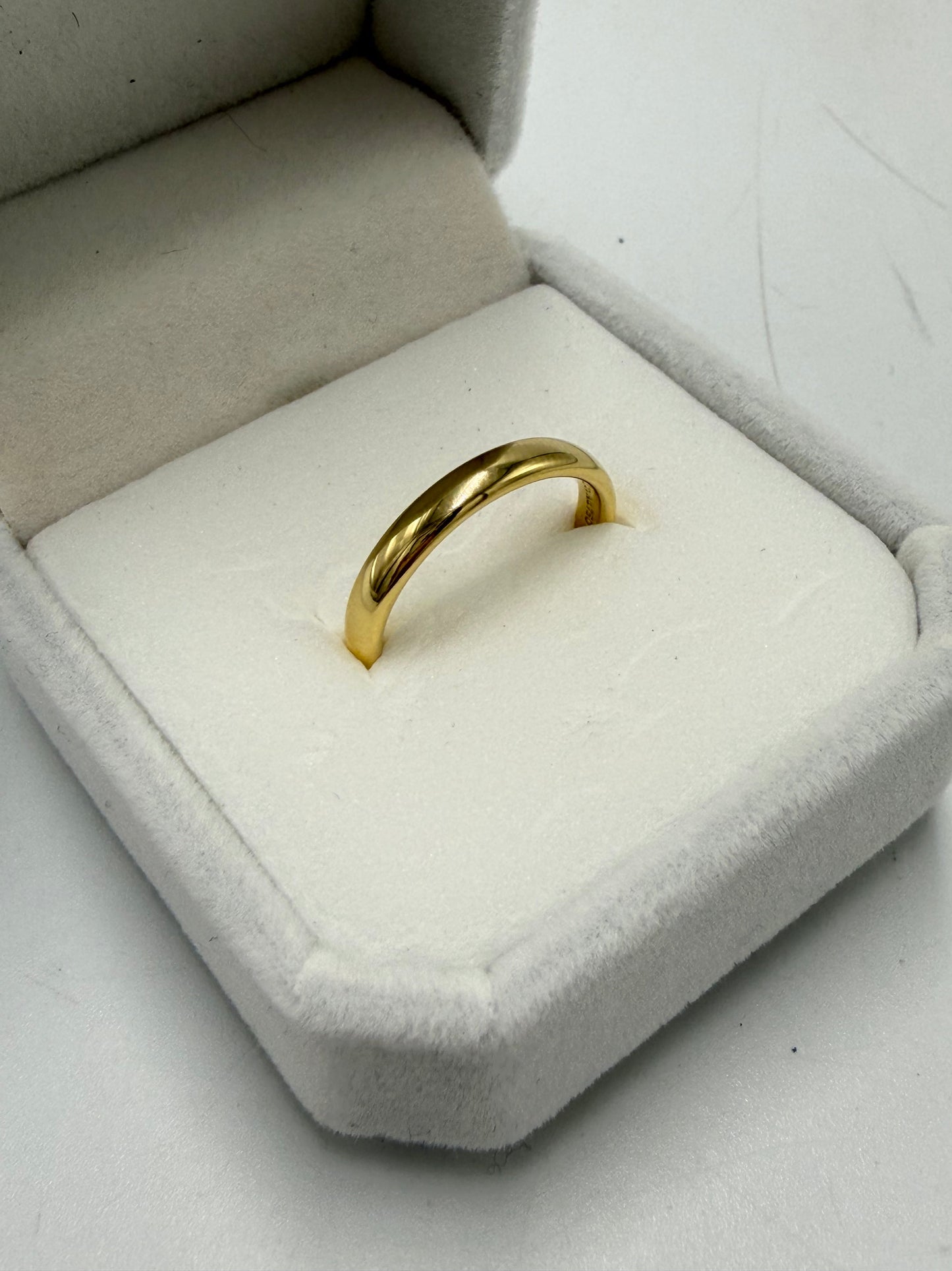 Tiffany & Company 18K Forever 3MM Wedding Band, Size: 6.5