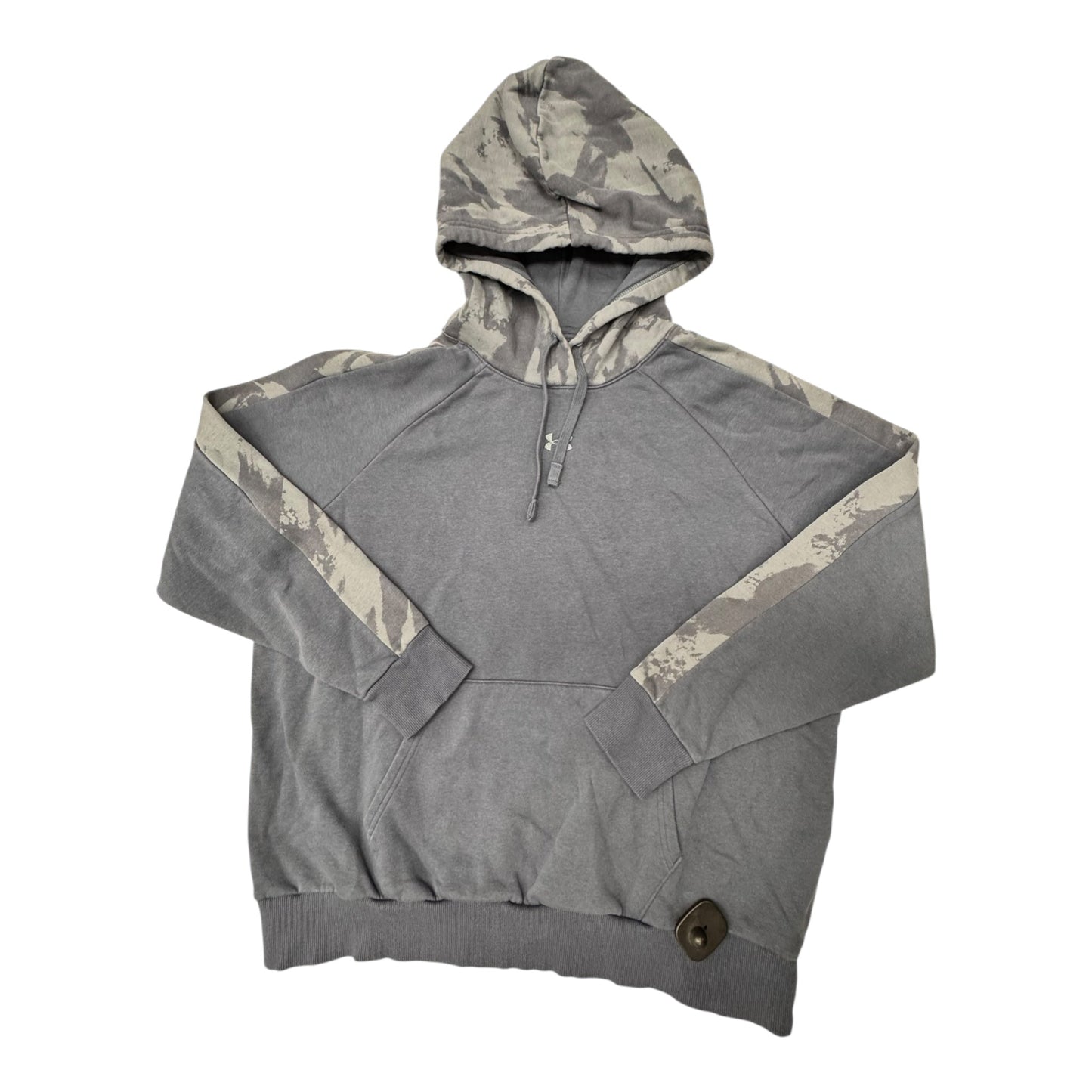 Athletic Sweatshirt Hoodie By Under Armour In Blue, Size:Xl