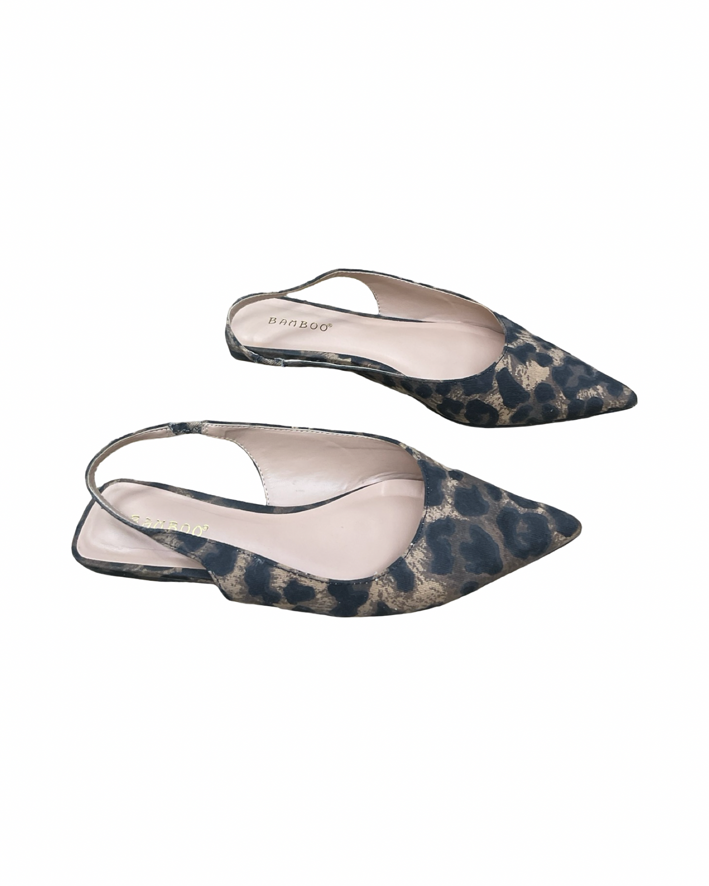 Shoes Flats By Bamboo In Animal Print, Size:6.5