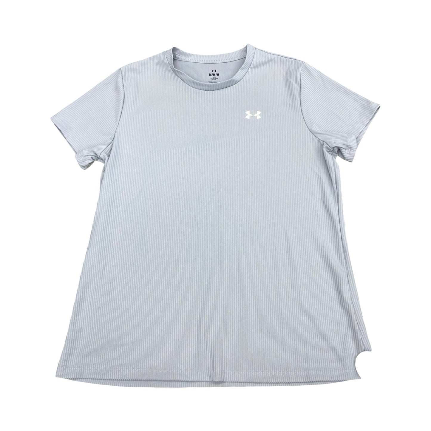 Athletic Top Ss By Under Armour In Grey, Size:M