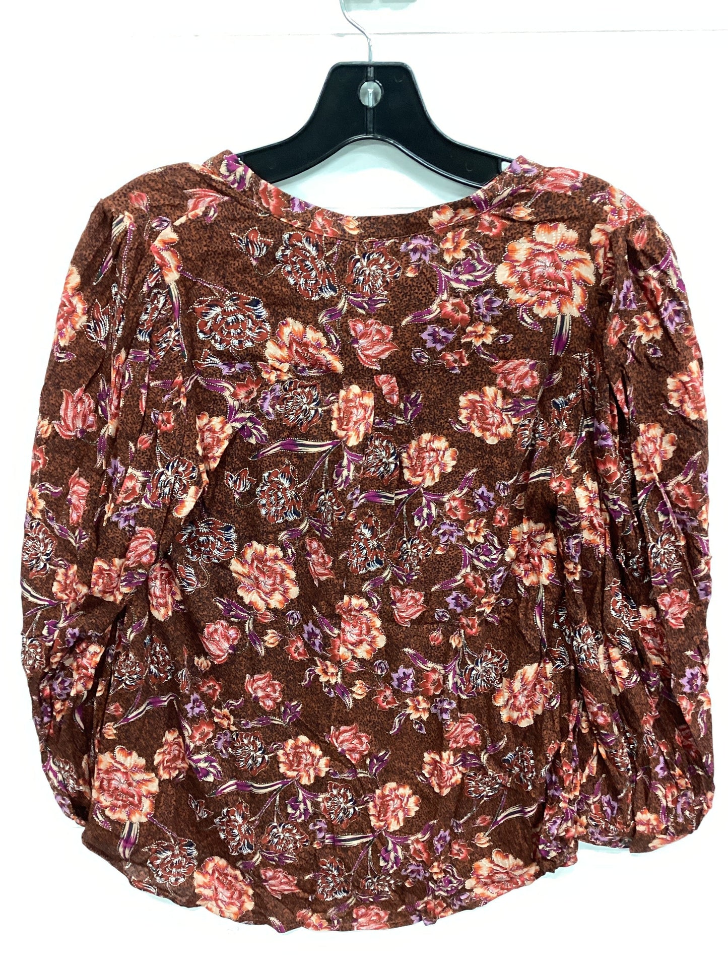 Top Ls By Good Hart In Brown, Size:Xs