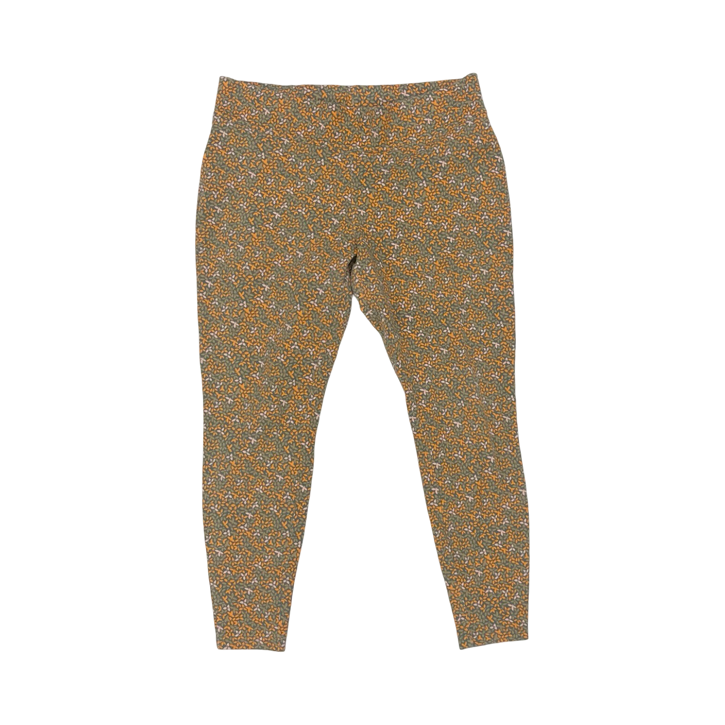Pants Leggings By Lands End In Floral Print, Size:M