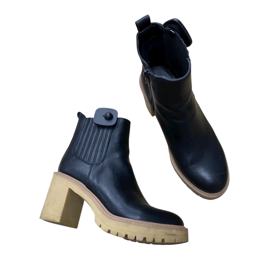 Boots Ankle Heels By Dolce Vita In Black, Size:8.5