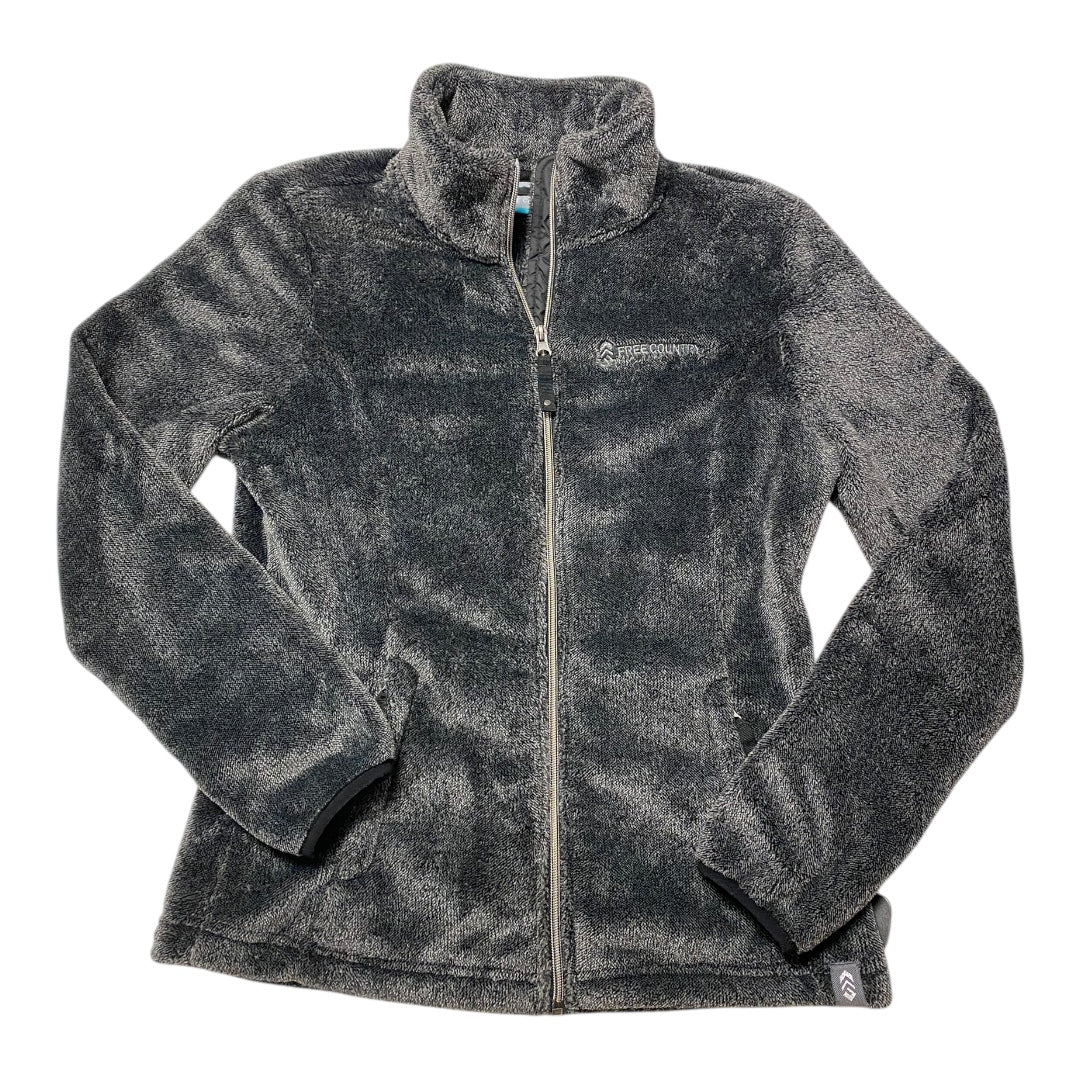 Athletic Jacket By Free Country In Grey, Size:S