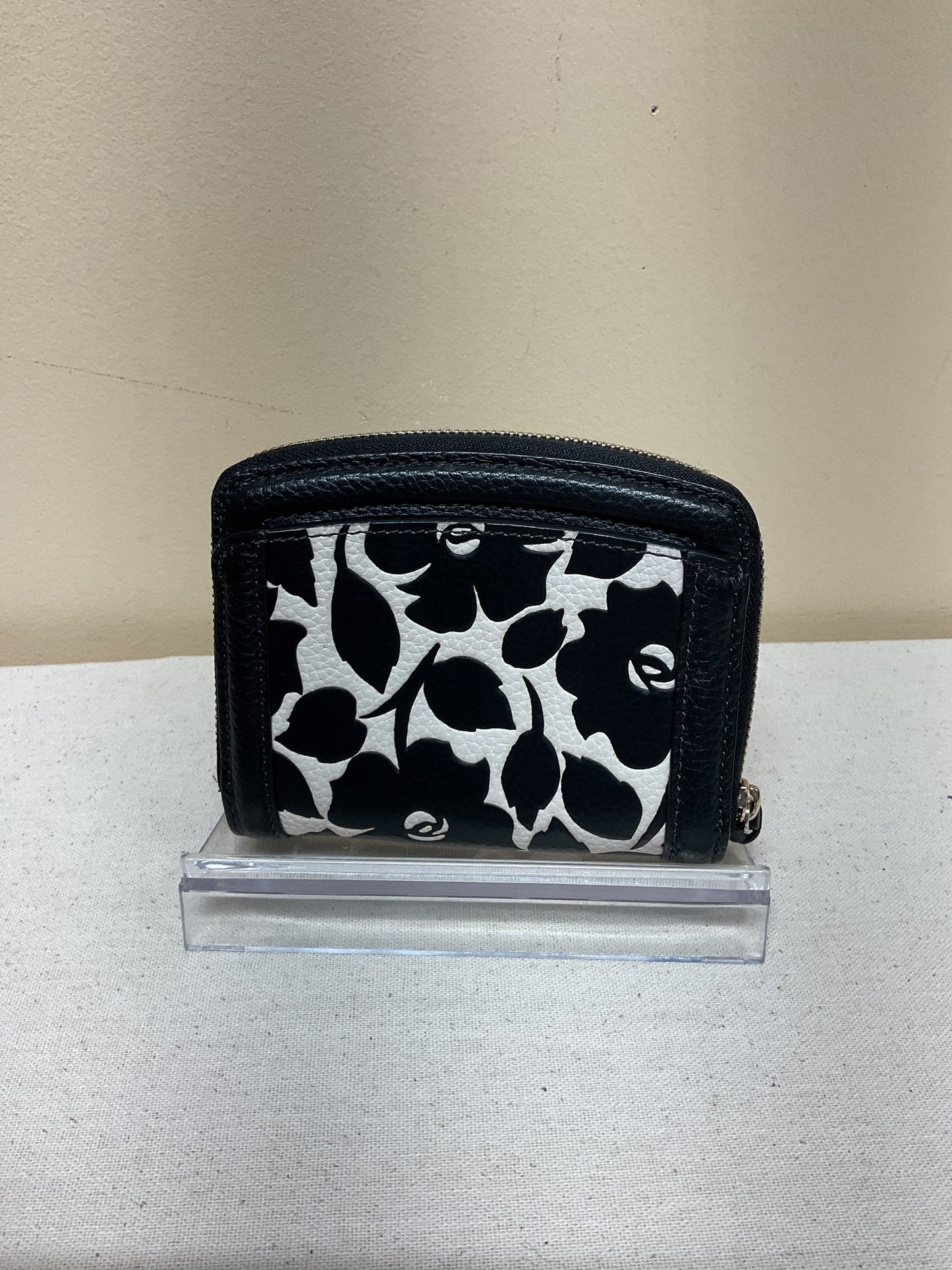 Wallet Designer By Kate Spade In Black & White, Size:Small