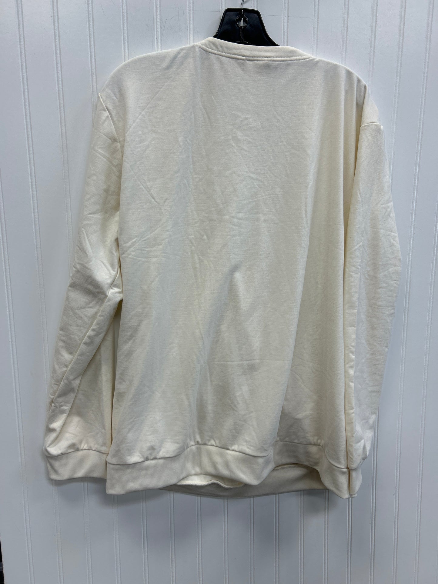 Top Ls By Crane In Cream, Size:Xl