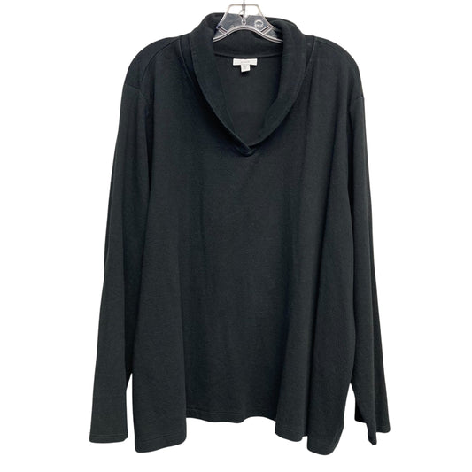 Top Ls By Pure Jill In Black, Size:4X