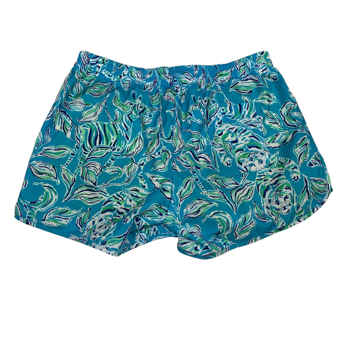 Athletic Shorts Designer By Lilly Pulitzer In Blue & Green, Size:Xxs