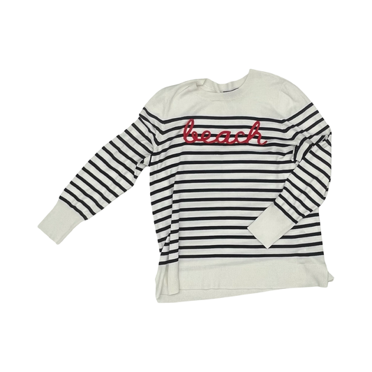Sweater By Marled In Blue Red & White, Size:1X