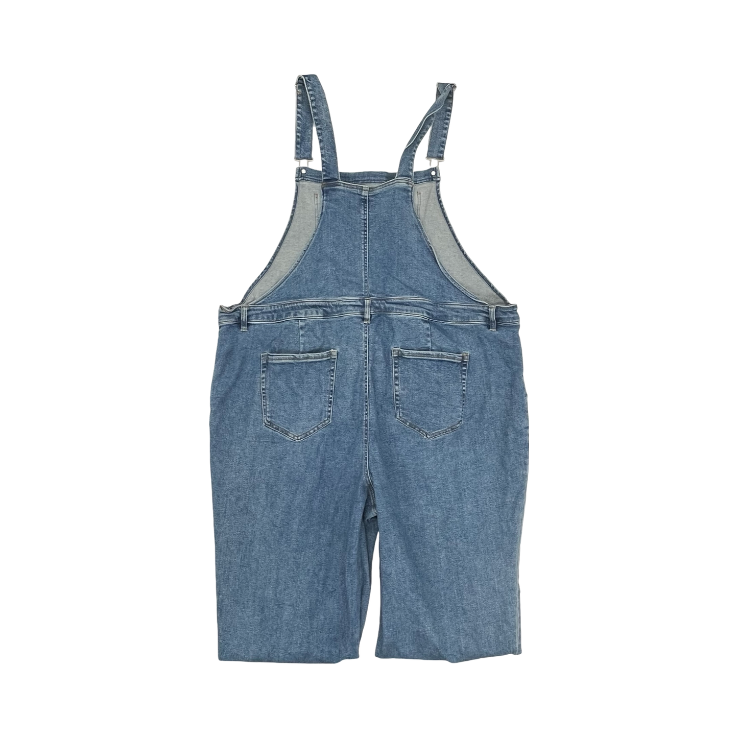 Overalls By Ava & Viv In Blue Denim, Size:24