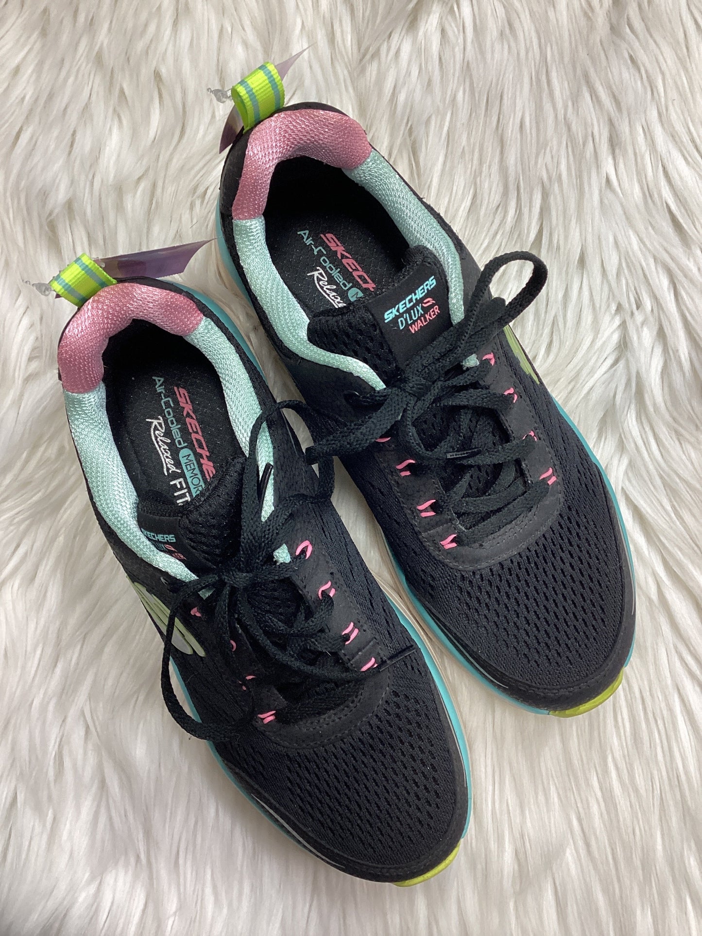 Shoes Athletic By Skechers In Black, Size:8