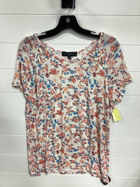 Top Ss By Fred David In Pink, Size:Xl