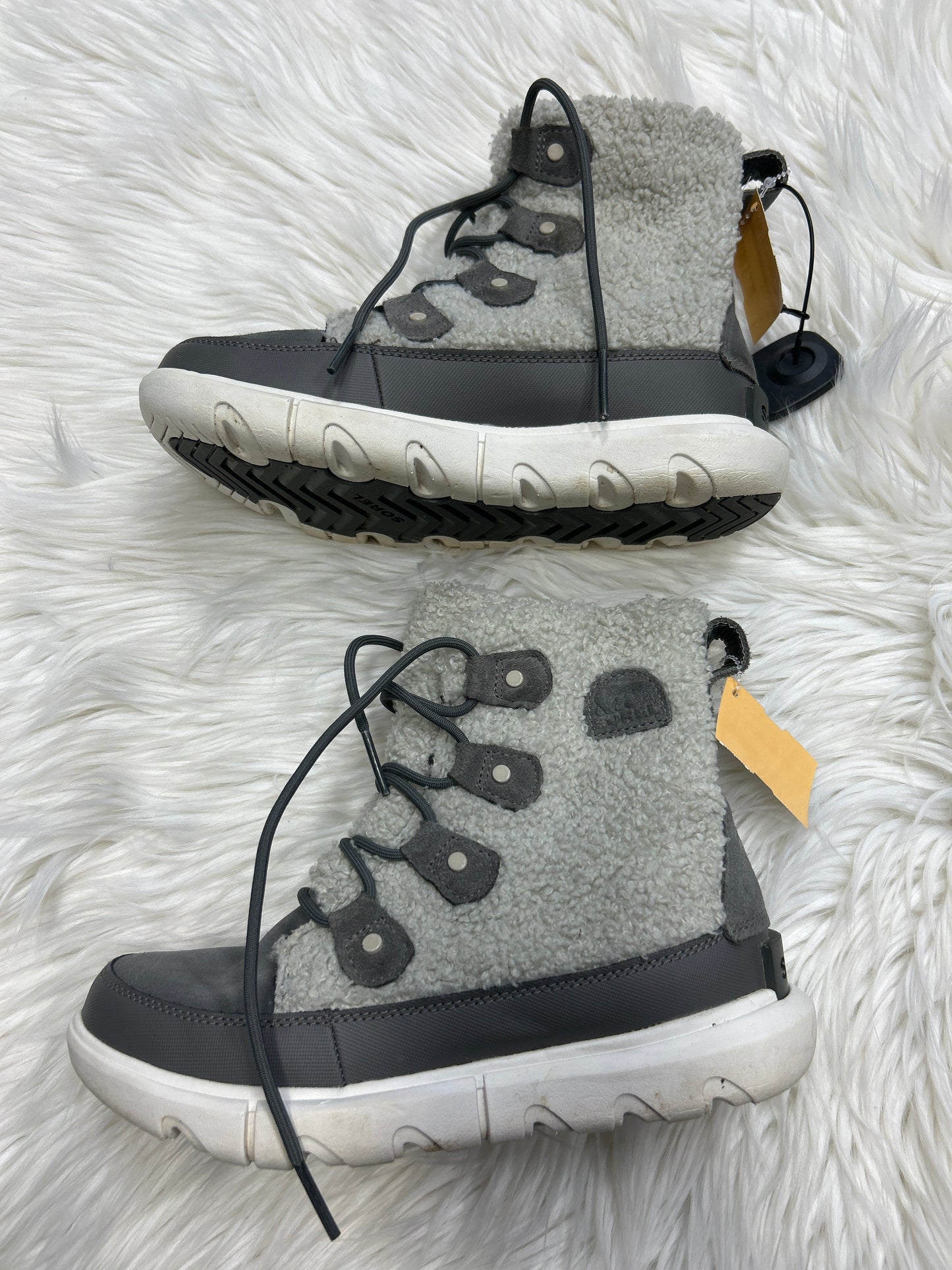 Boots Snow By Sorel In Grey, Size:7