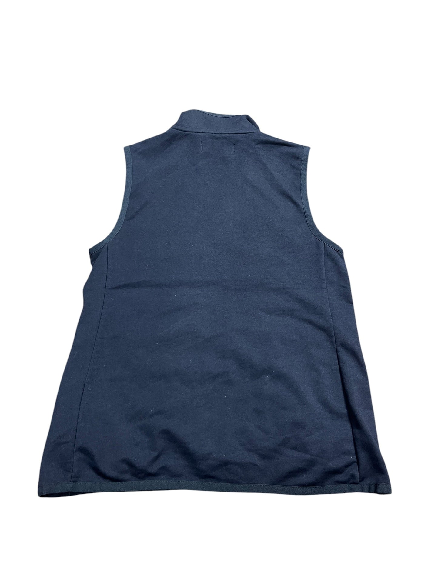 Vest Puffer & Quilted By Lauren By Ralph Lauren In Navy, Size:S